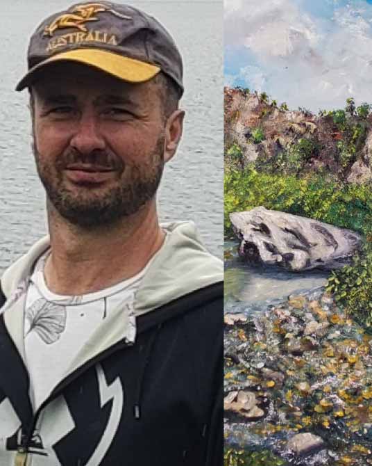 Agustin Linari, Argentina, Artista de Puertas Abiertas Maldonado, Uruguay