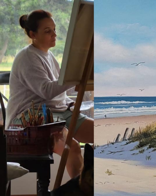 Maria Apecech, artista y docente uruguaya