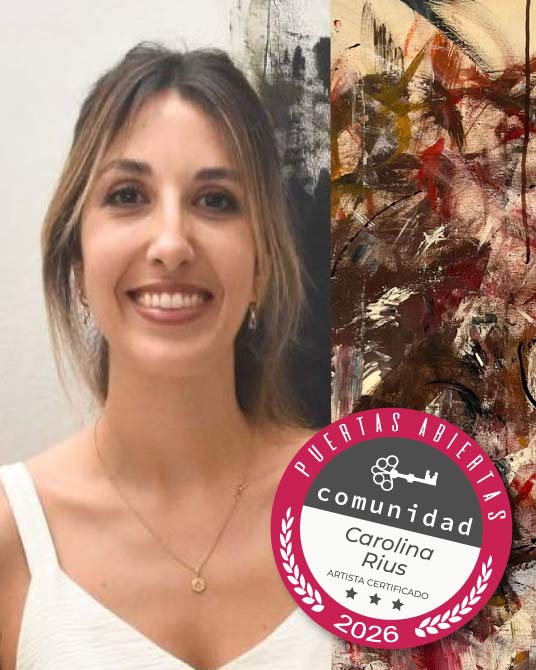 Carolina Rius, artista visual, Uruguay, Puertas Abiertas Galley