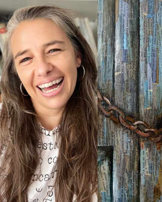 Evelina Turienzo artista argentina de puertas abiertas