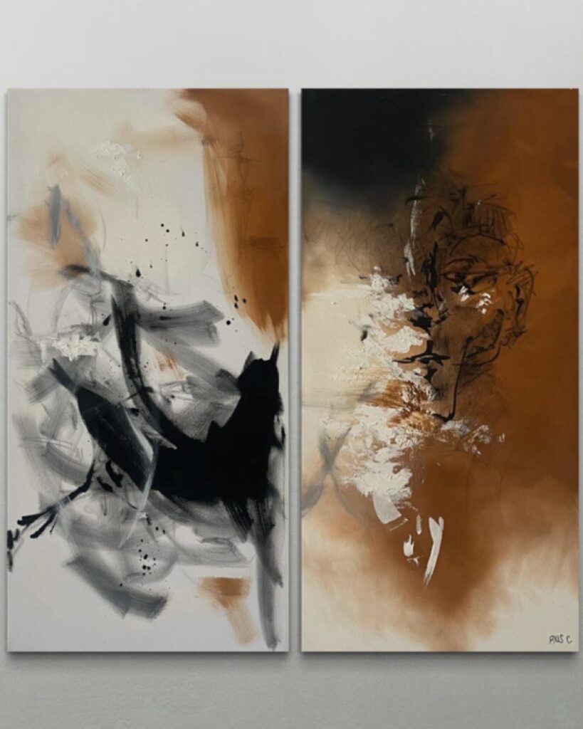 Carolina Ruis, artista Uruguaya, expone en Feria de Artistas Punta del Este