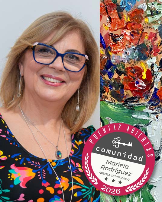 Mariela Rodríguez, artista Puertas Abiertas Art Gallery