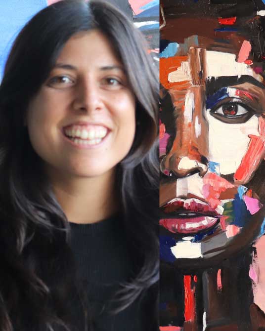Paulina Sapelli, Artista exclusiva de Puertas Abiertas