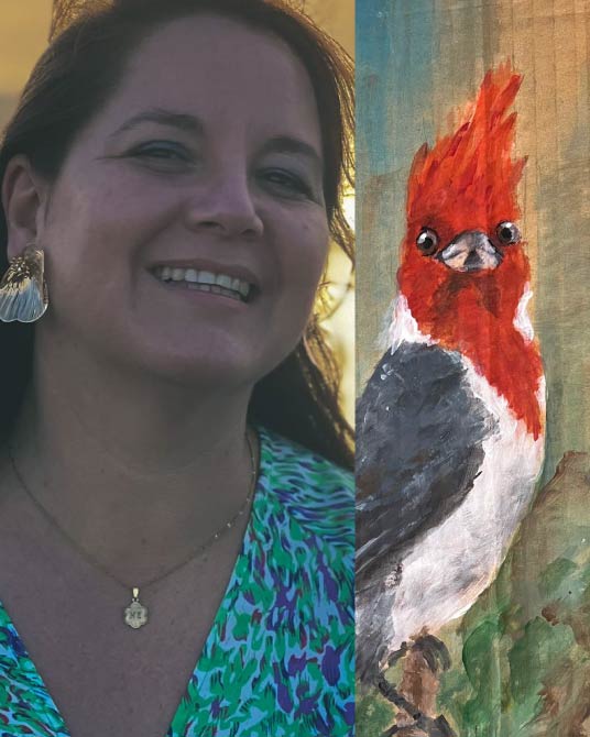 Elena Baciino, artista de Puertas Abiertas Art Gallery