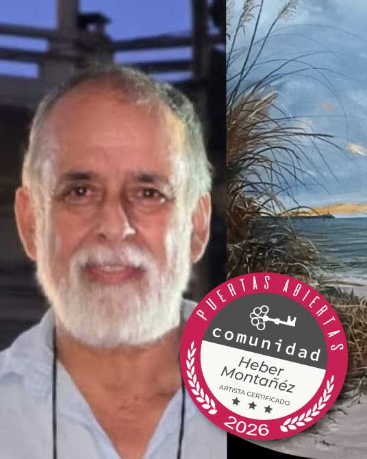 Heber Montañez, realizó más de 18 exposiciones en Uruguay.
