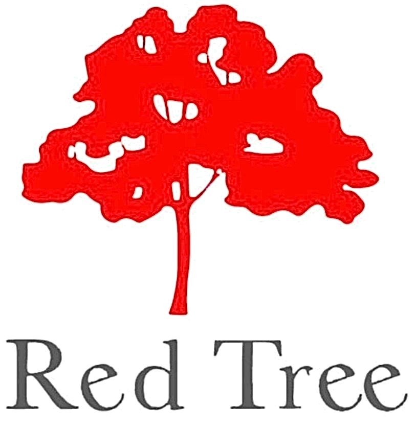 Arte Internacional Red Tree
