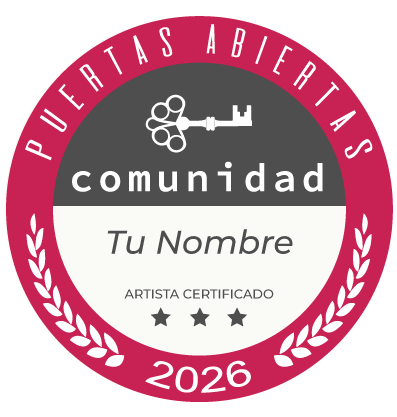 sello digital, comunidad Puertas Abiertas
