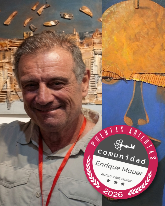Enrique Mauer, artista Puertas Abiertas