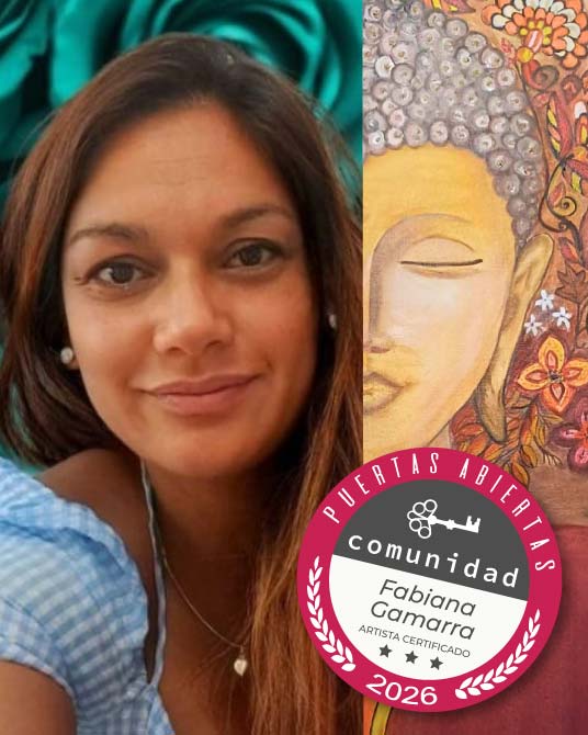 Fabiana Gamarra es una artista plástica uruguaya