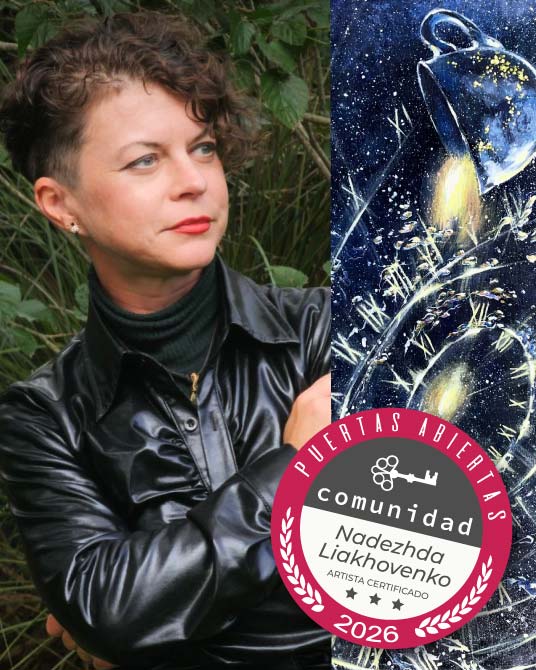 Nadezhda Liakhovenko artista multidisciplinaria