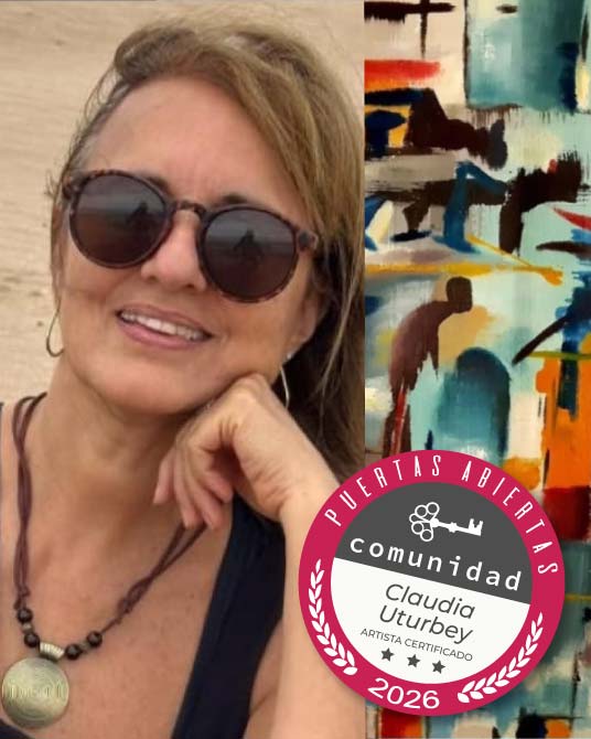 Claudia Uturbey artista plástica