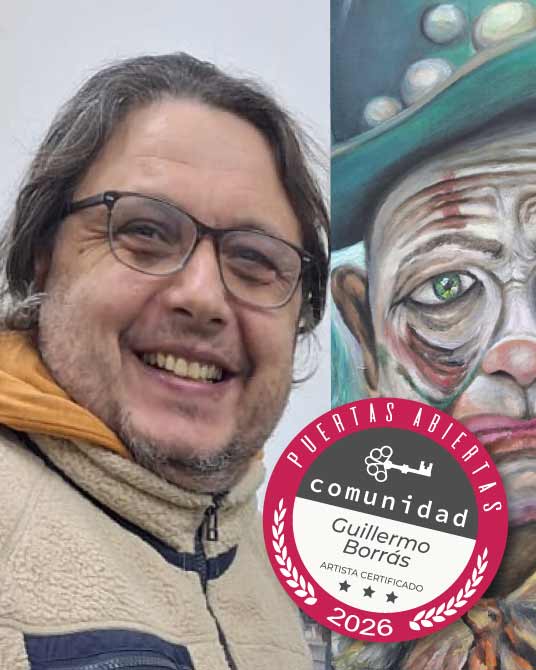 Guillermo Borrás, prtnece a Comunidad Puertas Abiertas