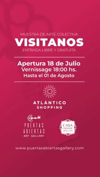 Instagram post from puertas_abiertas_art_gallery. This post is in position 10.